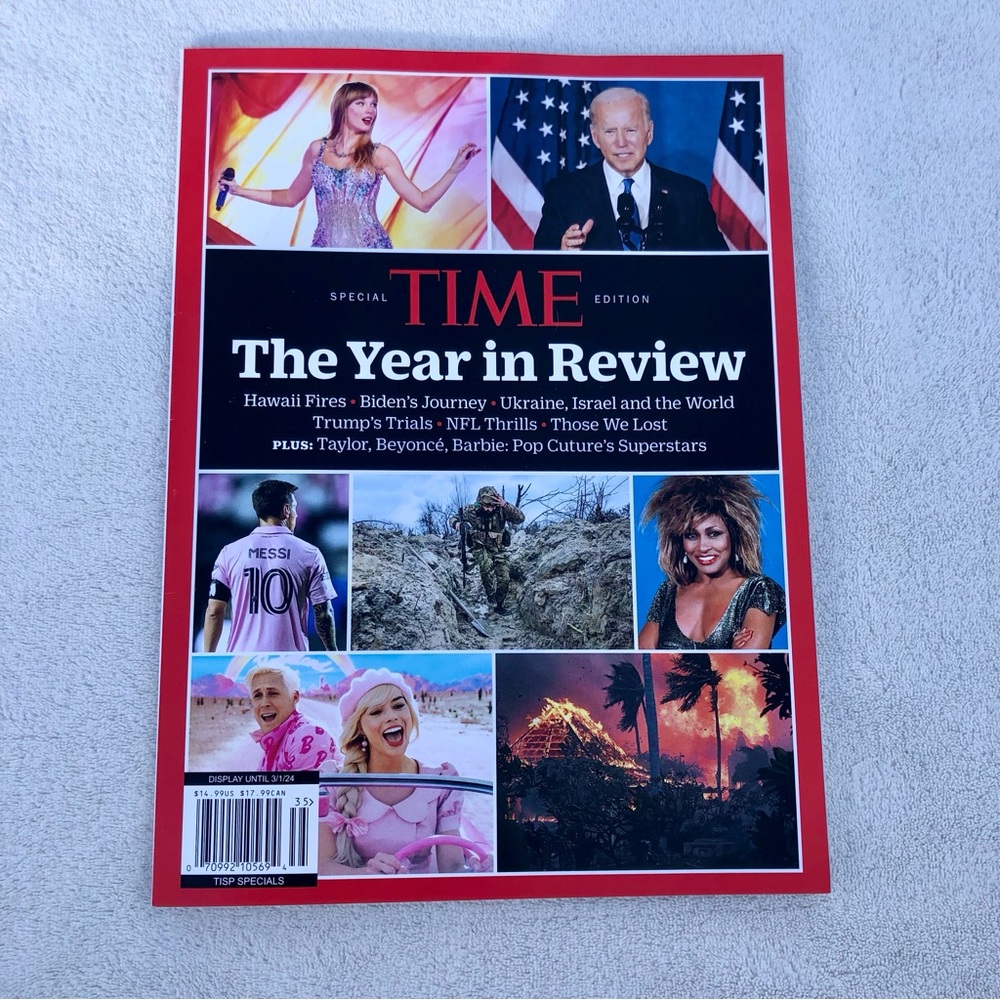 Taylor SwfftTime Magazine the year in review 2023 Tina Turner